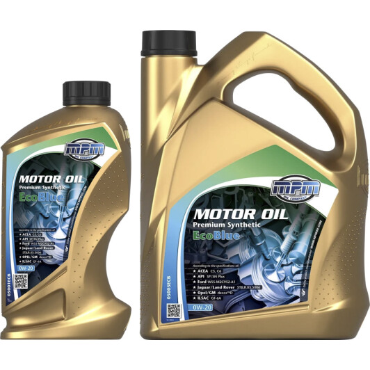 Моторное масло MPM Premium Synthetic EcoBlue 0W-20 на Citroen DS5