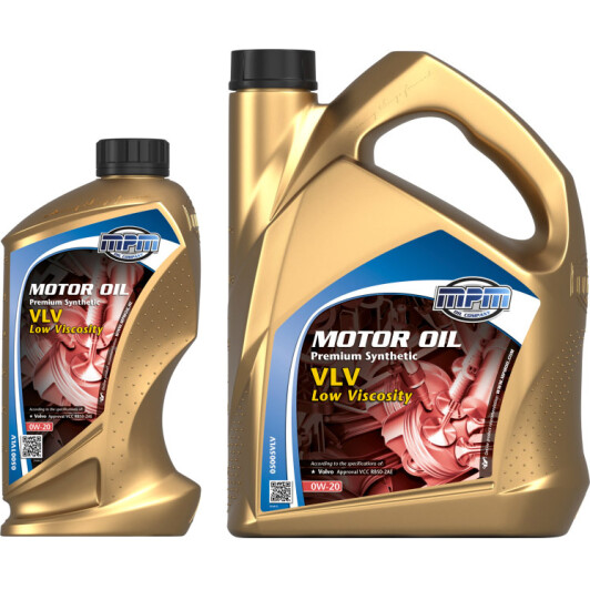 Моторное масло MPM Premium Synthetic Low Viscosity 0W-20 на Ford Mustang