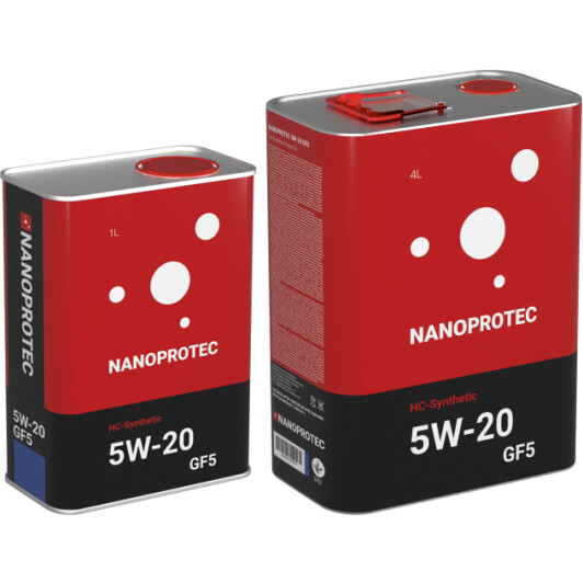 Моторна олива Nanoprotec GF5 HC-Synthetic 5W-20 на Nissan 100 NX