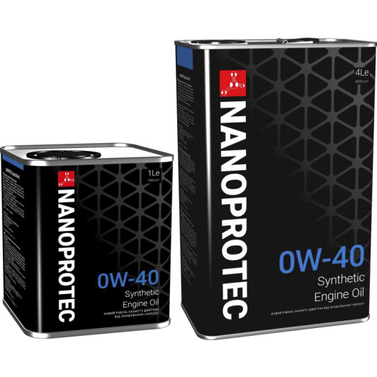 Моторное масло Nanoprotec HC-Synthetic 0W-40 на Fiat Uno