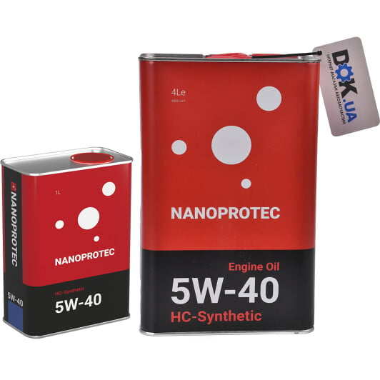 Моторна олива Nanoprotec HC-Synthetic 5W-40 на Nissan Vanette