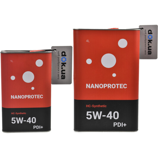 Моторна олива Nanoprotec PDI+ HC-Synthetic 5W-40 на Smart Forfour