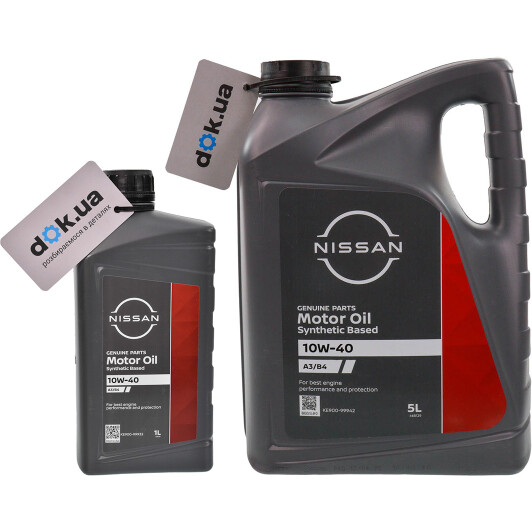 Масло Nissan A3/B4 10W-40 на Porsche Cayenne