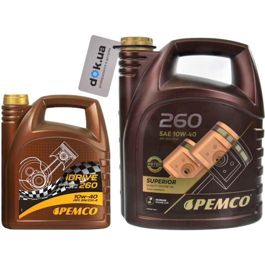Масло Pemco 260 10W-40 на MINI Cooper