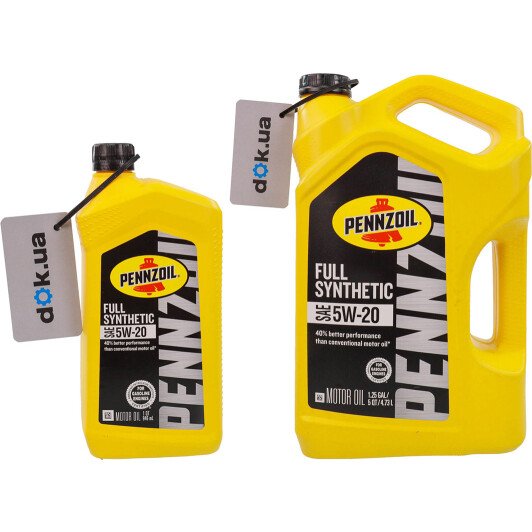 Масло Pennzoil Full Synthetic 5W-20 на Isuzu Rodeo