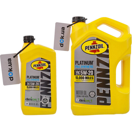 Масло Pennzoil Platinum 5W-20 на Isuzu Rodeo