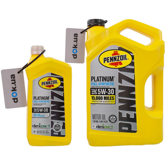 Масло Pennzoil Platinum 5W-30 на Isuzu Rodeo