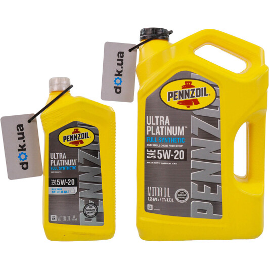 Масло Pennzoil Ultra Platinum 5W-20 на Isuzu Rodeo