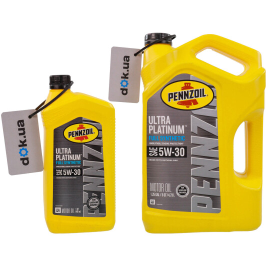 Масло Pennzoil Ultra Platinum 5W-30 на Isuzu Rodeo