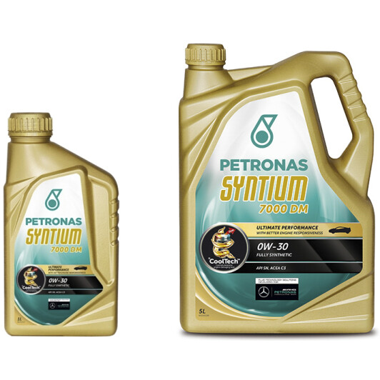 Моторное масло Petronas Syntium 7000 DM 0W-30 на Toyota Paseo