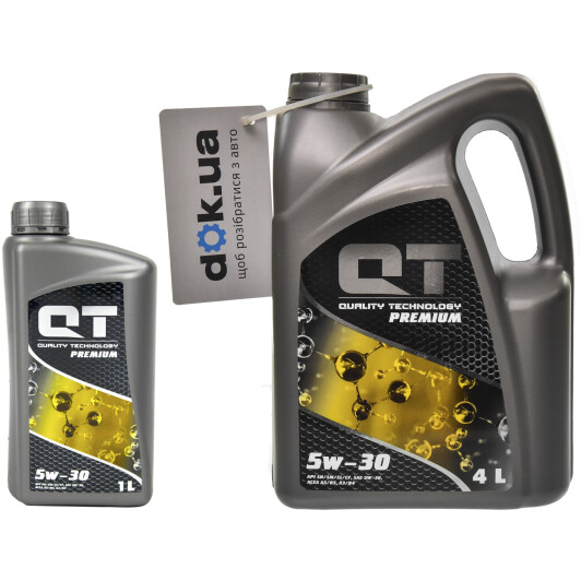 Моторное масло QT Premium 5W-30 на Opel Signum