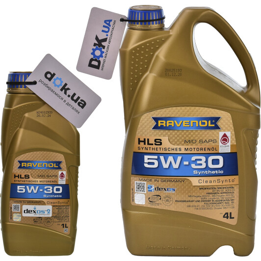 Моторное масло Ravenol HLS 5W-30 на Iveco Daily II