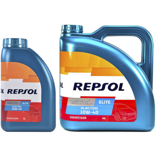 Моторна олива Repsol Elite Injection 10W-40 на SsangYong Korando