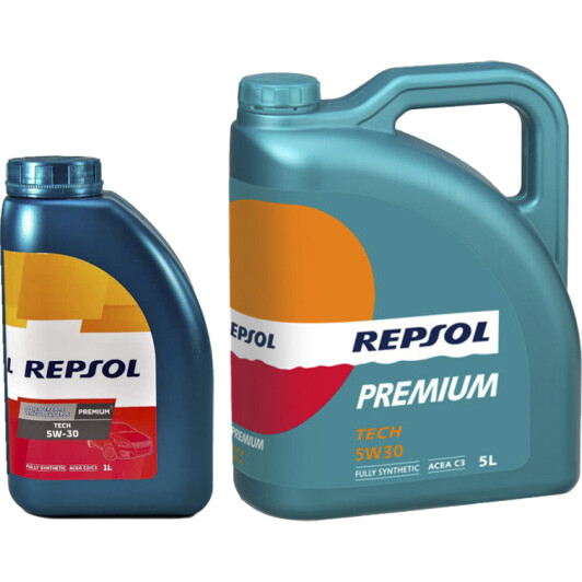 Моторное масло Repsol Premium Tech 5W-30 для Renault Clio на Renault Clio