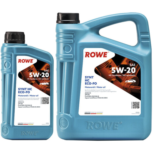 Моторное масло Rowe Synt HC ECO-FO 5W-20 на Daewoo Prince