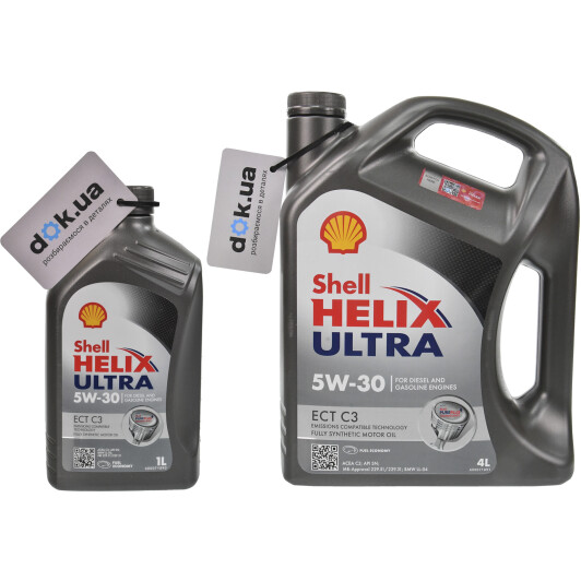 Масло Shell Helix Ultra ECT C3 5W-30 на Isuzu Rodeo