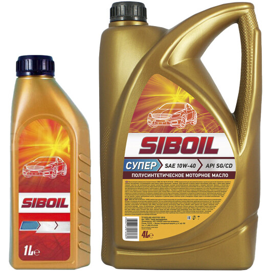 Моторное масло SIBOIL Супер 10W-40 на Daihatsu Terios