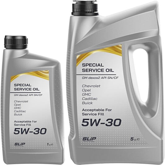 Моторное масло Slip Special Service Oil Chevrolet 5W-30 на Citroen DS4