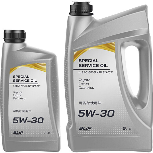 Моторное масло Slip Special Service Oil Toyota 5W-30 на Volkswagen Vento