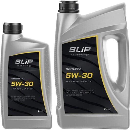 Моторное масло Slip Synthetic 5W-30 на Toyota Hilux
