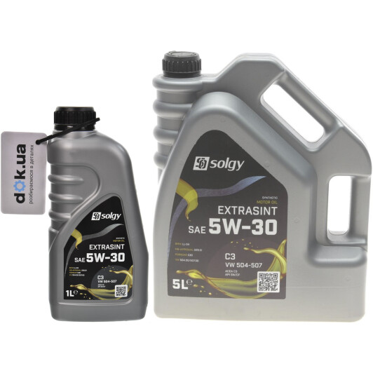 Масло Solgy Extrasint C3 5W-30 на Isuzu Rodeo
