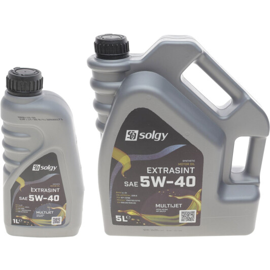 Масло Solgy Extrasint Multijet 5W-40 на Isuzu Rodeo