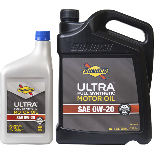 Моторное масло Sunoco Ultra 0W-20 на Cadillac SRX