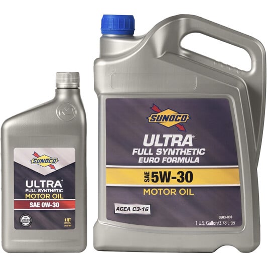 Моторное масло Sunoco Ultra 0W-30 на Honda Odyssey