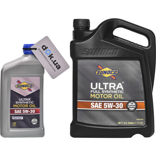 Моторное масло Sunoco Ultra 5W-30 на Citroen C2