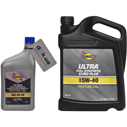 Моторное масло Sunoco Ultra Euro Plus 5W-40 на Chevrolet Beretta