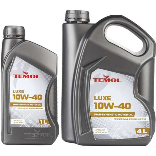 Моторное масло TEMOL Luxe 10W-40 на Toyota Aygo