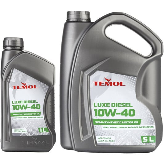 Моторное масло TEMOL Luxe Diesel 10W-40 на Seat Leon