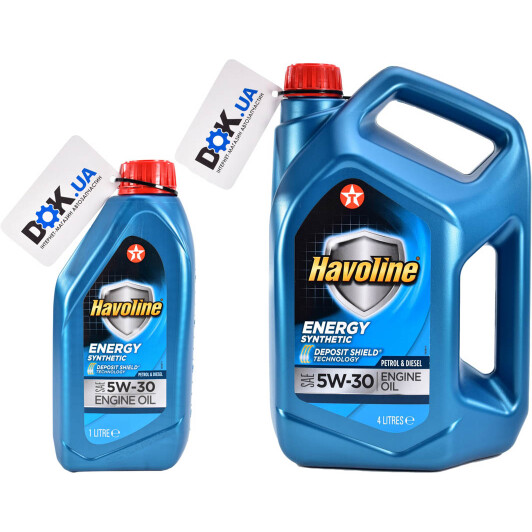 Моторное масло Texaco Havoline Energy 5W-30 на Ford S-MAX
