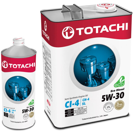 Моторное масло Totachi Eco Diesel 5W-30 на Lexus ES