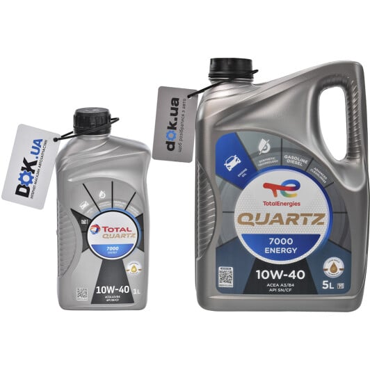 Моторное масло Total Quartz 7000 Energy 10W-40 на Hyundai i20