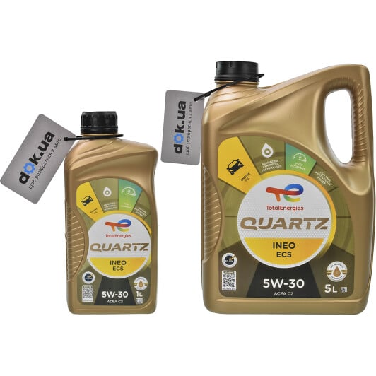 Моторное масло Total Quartz Ineo ECS 5W-30 на Opel Arena