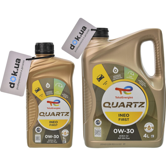 Моторна олива Total Quartz Ineo First 0W-30 на Opel Movano