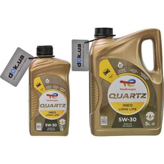 Моторное масло Total Quartz Ineo Long Life 5W-30 на Daewoo Nubira
