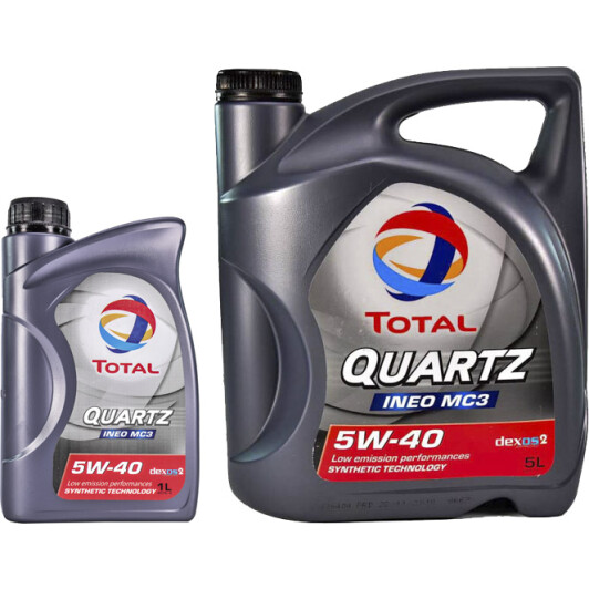 Моторное масло Total Quartz Ineo MC3 5W-40 для Opel Frontera на Opel Frontera