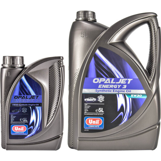 Моторное масло Unil Opaljet Energy 3 5W-30 на Honda Odyssey