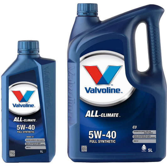 Моторное масло Valvoline All-Climate C3 5W-40 на Dodge Dart