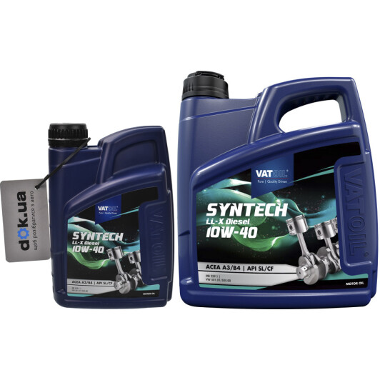 Моторное масло VatOil SynTech LL-X Diesel 10W-40 на BMW X3