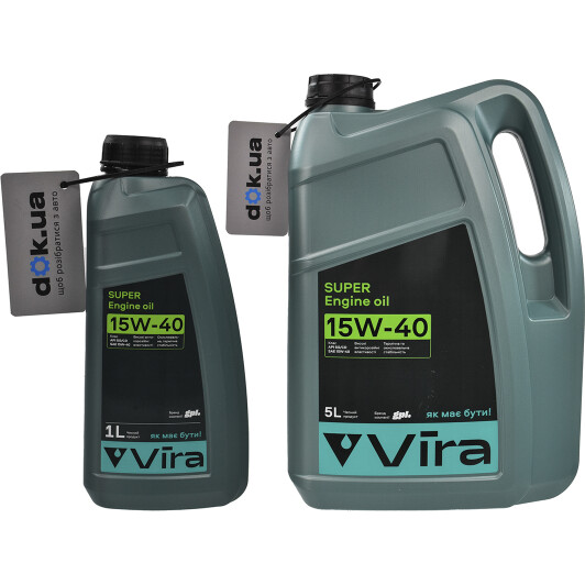 Моторна олива VIRA Super 15W-40 на Iveco Daily IV