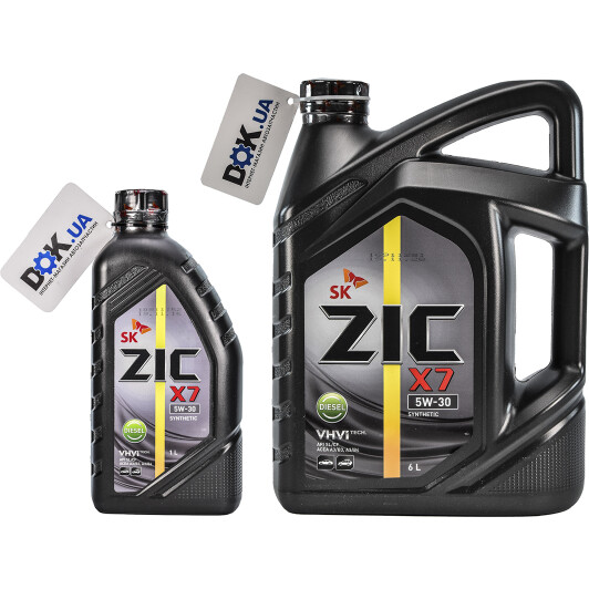 Моторное масло ZIC X7 Diesel 5W-30 для Opel Kadett на Opel Kadett