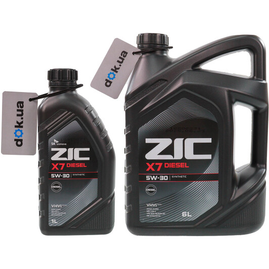 Масло ZIC X7 Diesel 5W-30 для Chrysler 300C на Chrysler 300C