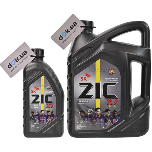 Моторное масло ZIC X7 LS 10W-40 на SsangYong Rexton