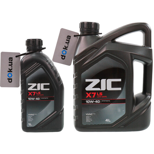 Масло ZIC X7 LS 10W-40 на Isuzu Rodeo