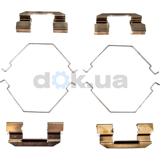 Комплектующие дисковых тормозных колодок Autofren Seinsa D42574A