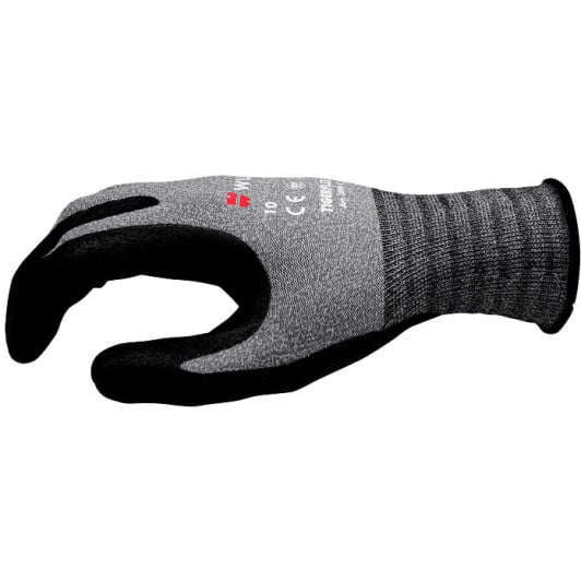 Перчатки рабочие Würth TigerFlex Plus нейлоновые с нитриловым покрытием серые, L 9" (899411019)