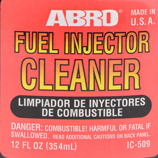 ABRO Fuel injector cleaner присадка